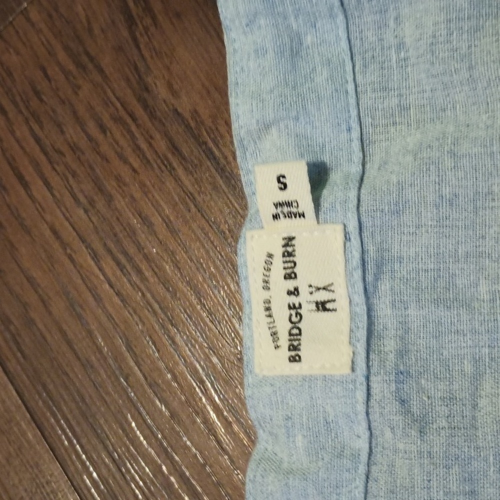 Bridge & Burn Portland Oregon Simple Blue Rope Neck Loose Fit Cami Top A28 - Picture 2 of 5